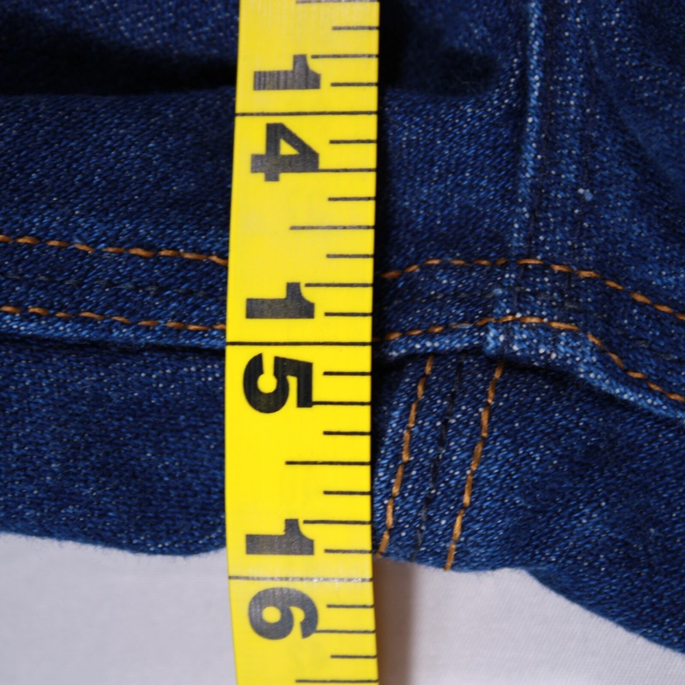 Vintage 70s-80s Wrangler Brand Jeans‎ Mens 44 Blue Regular Classic-41.5x24.5 - Picture 5 of 16